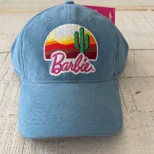 Wrangler x Barbie NWT Corduroy Hat Sunset Cactus Western Baseball Cap Cowgirl